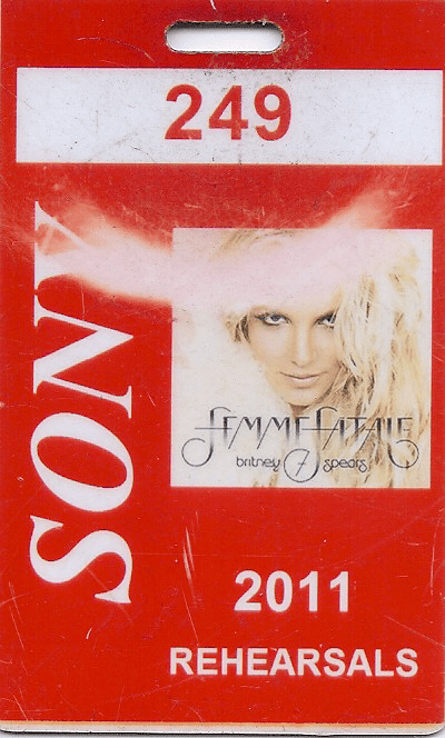 Britney Spears Rehearsals Sony Studios 2011